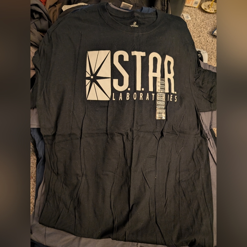 Black S.T.A.R. Laboratories T-Shirt